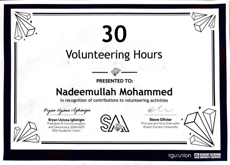 Volunteering Project of the Year