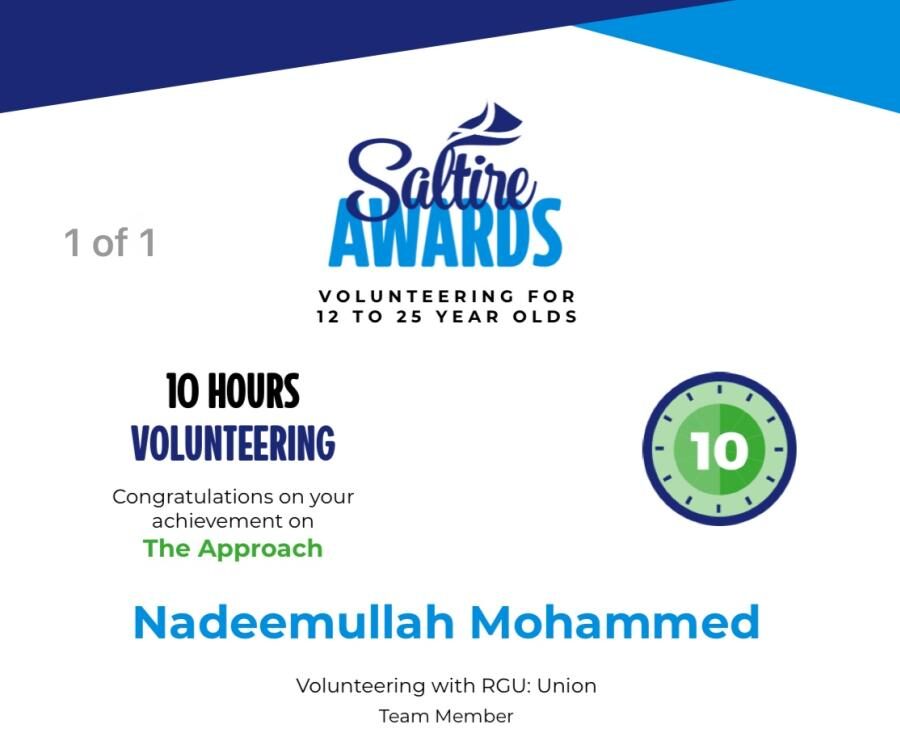 Saltire Awards - 10 Hours